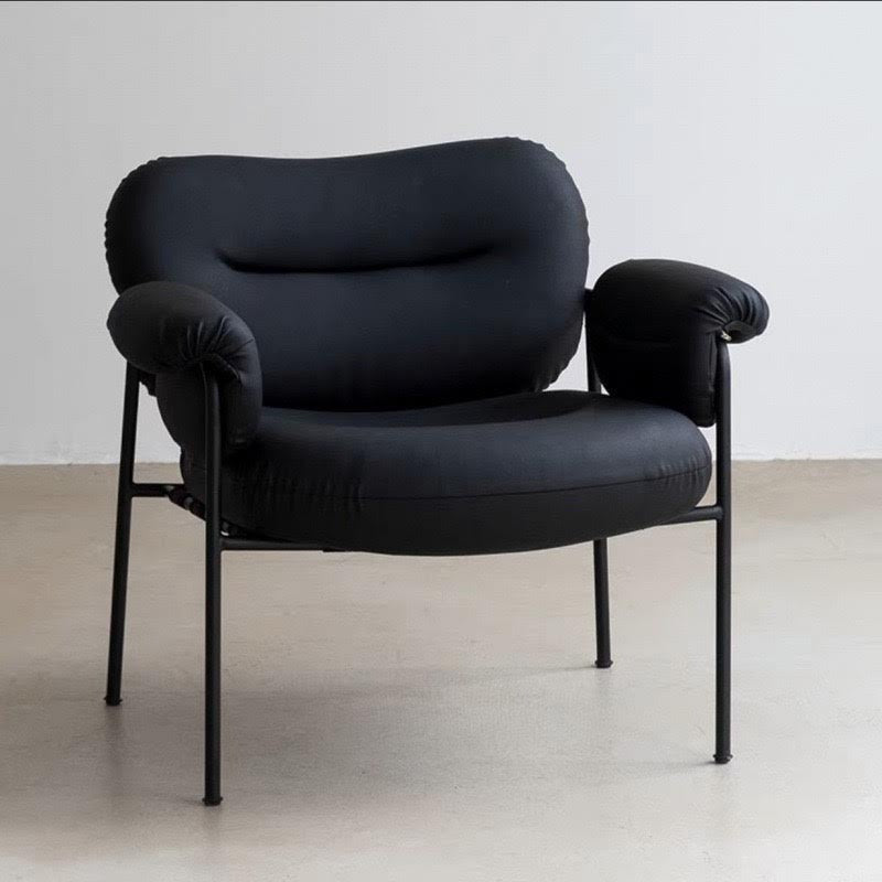 Esther Black Leather Chair