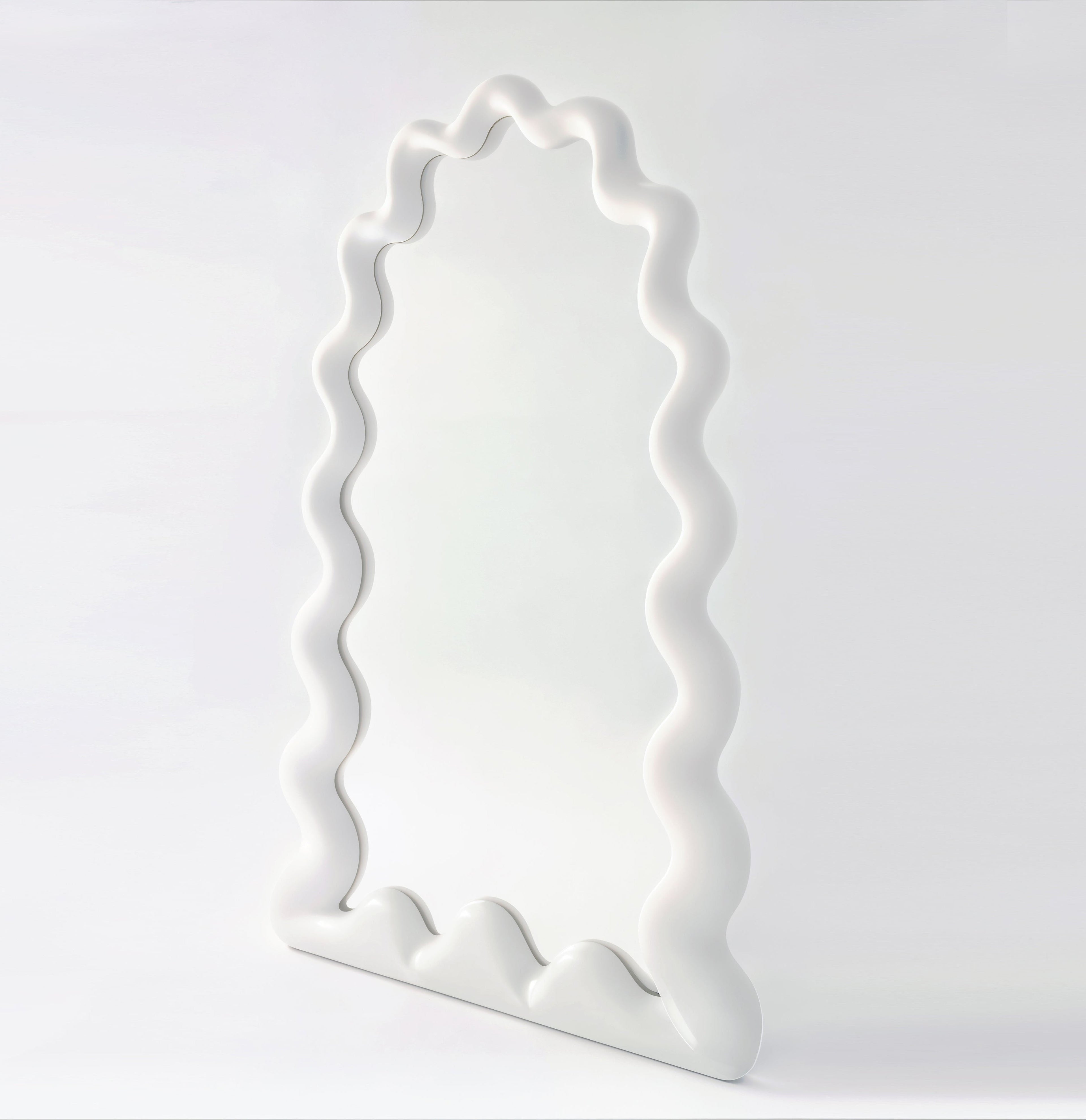 Mabie White Mirror