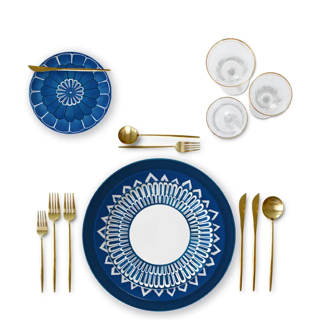The Poseidon Porcelain Crockery