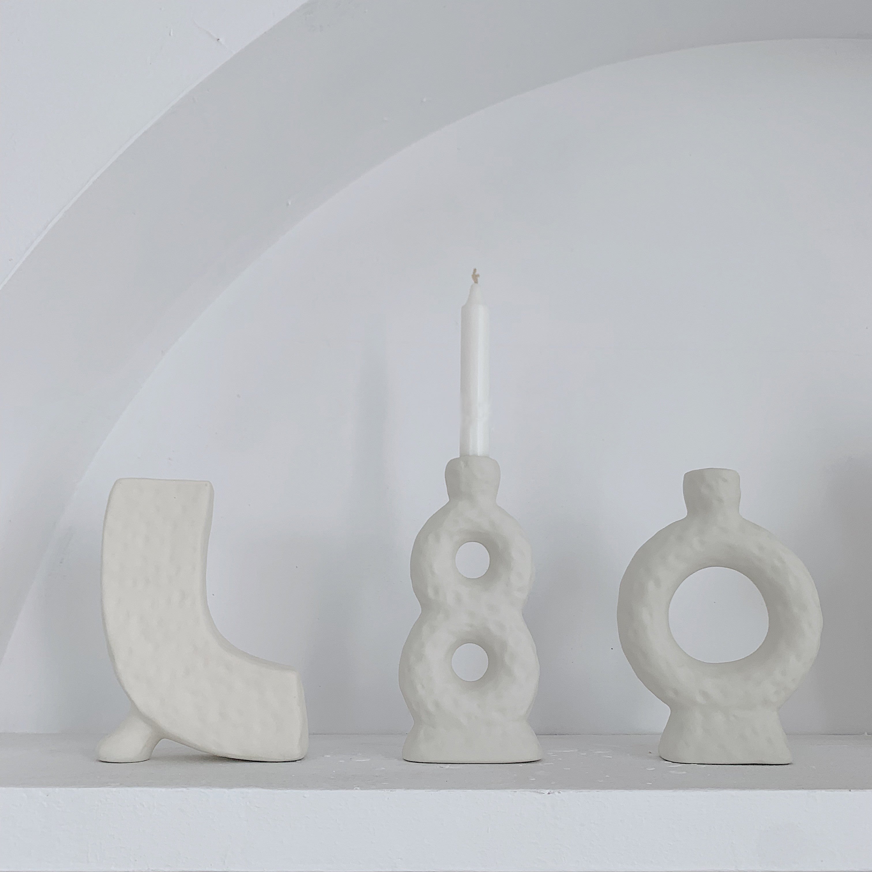 Hestia Ceramic Candleholder