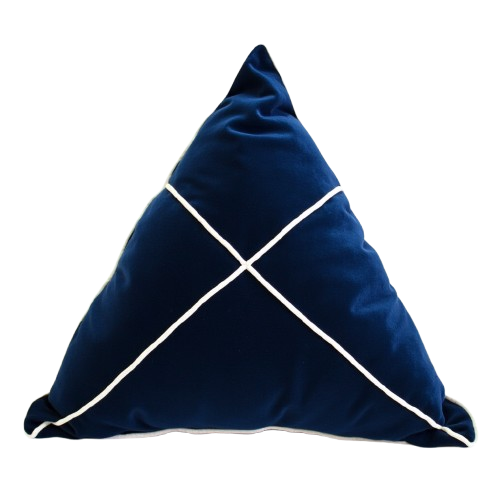 Olympian Triangle Cushion