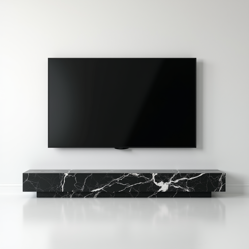 Marquina Luxe Slim TV Console