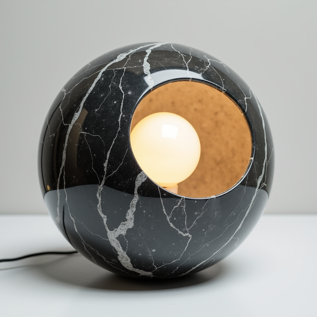 Black Eclipse Lamp