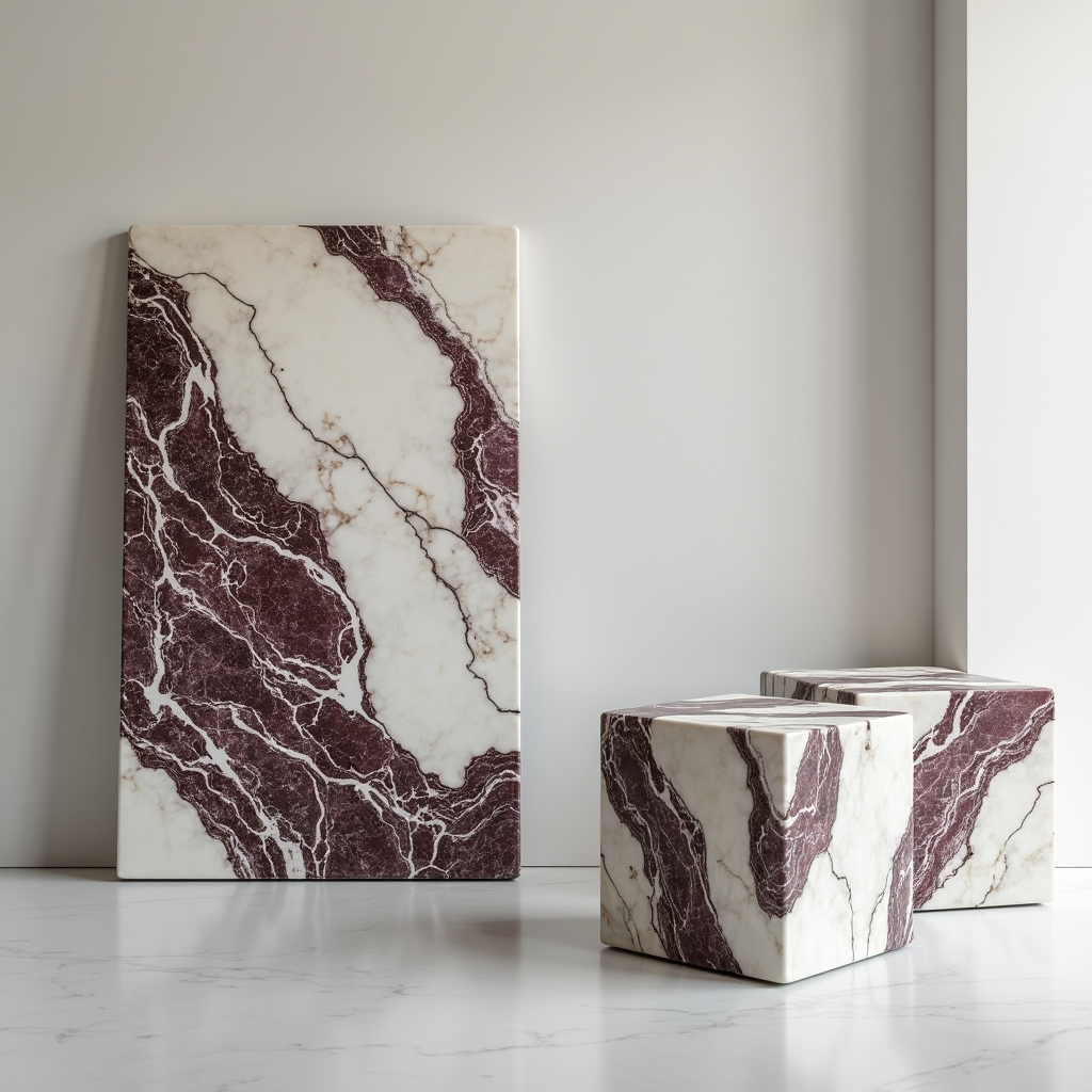 Koda Calacatta Viola Lamp