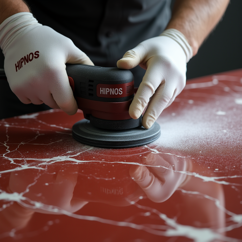 Espartan Blood Marble Table