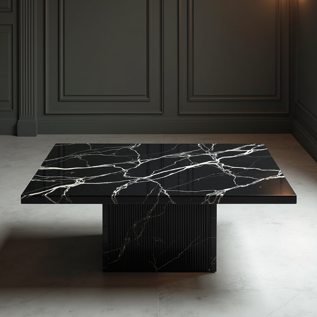 Phantom Marble Eclipse Table