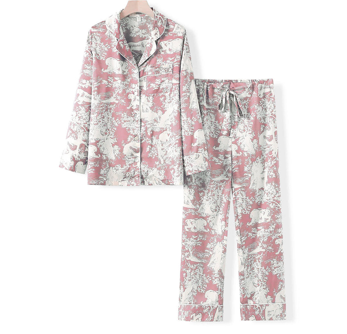 The Toile de Jouy Long Pajamas